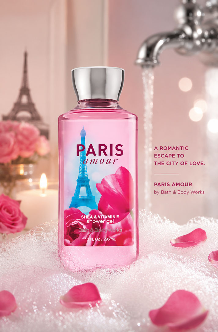 شاور ژل Paris Amour